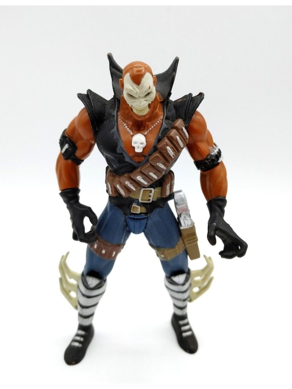 Spawn Chapel 6.5" Action Figure McFarlane Toys 1995 Rob Liefeld Incomplete